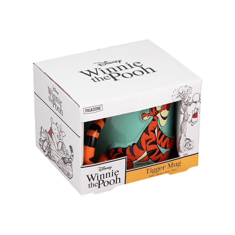 Disney Shaped Tasse Winnie Puuh Tigger    - Versand: 5-7 Tage nach Bestellung
