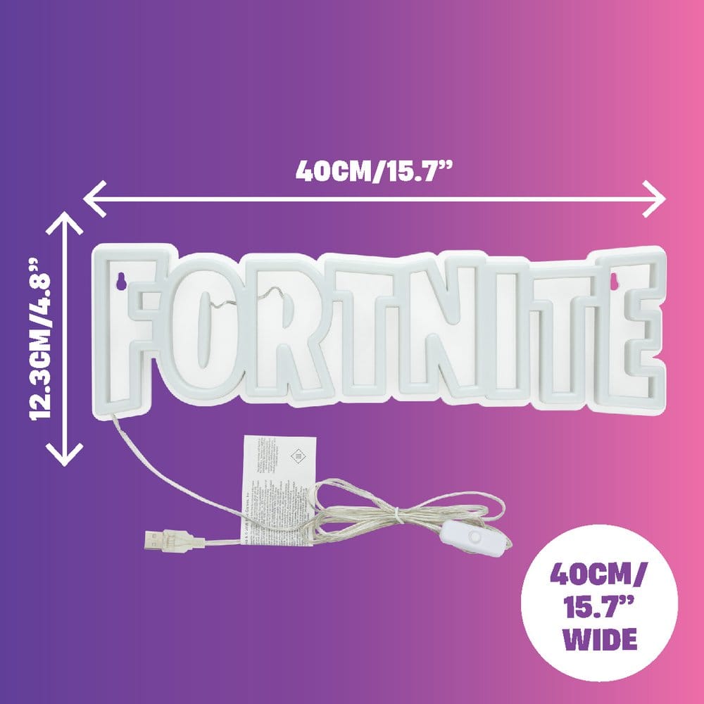 Fortnite Wandleuchte LED Neon 40 cm - Preorder - ETA: 25.01.2027