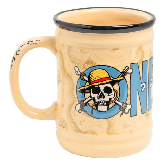 One Piece Shaped Tasse Jolly Roger - Versand: 5-7 Tage nach Bestellung