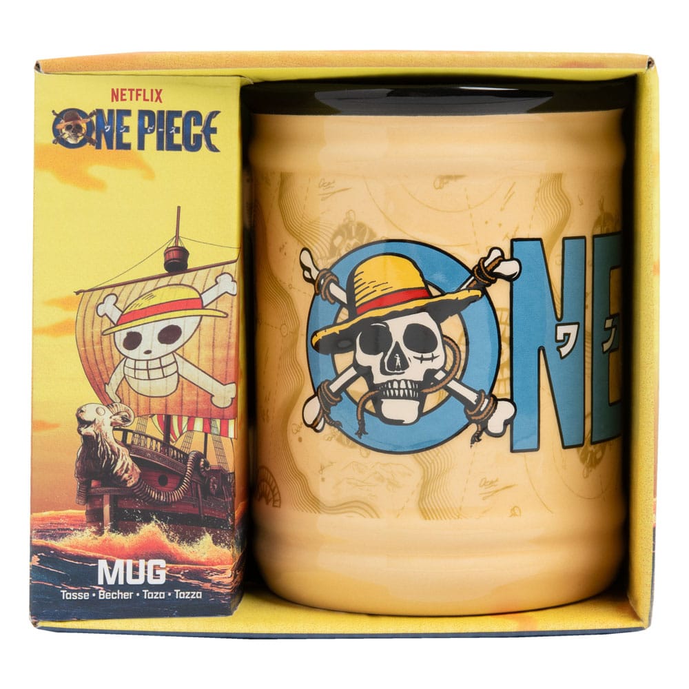 One Piece Shaped Tasse Jolly Roger - Versand: 5-7 Tage nach Bestellung