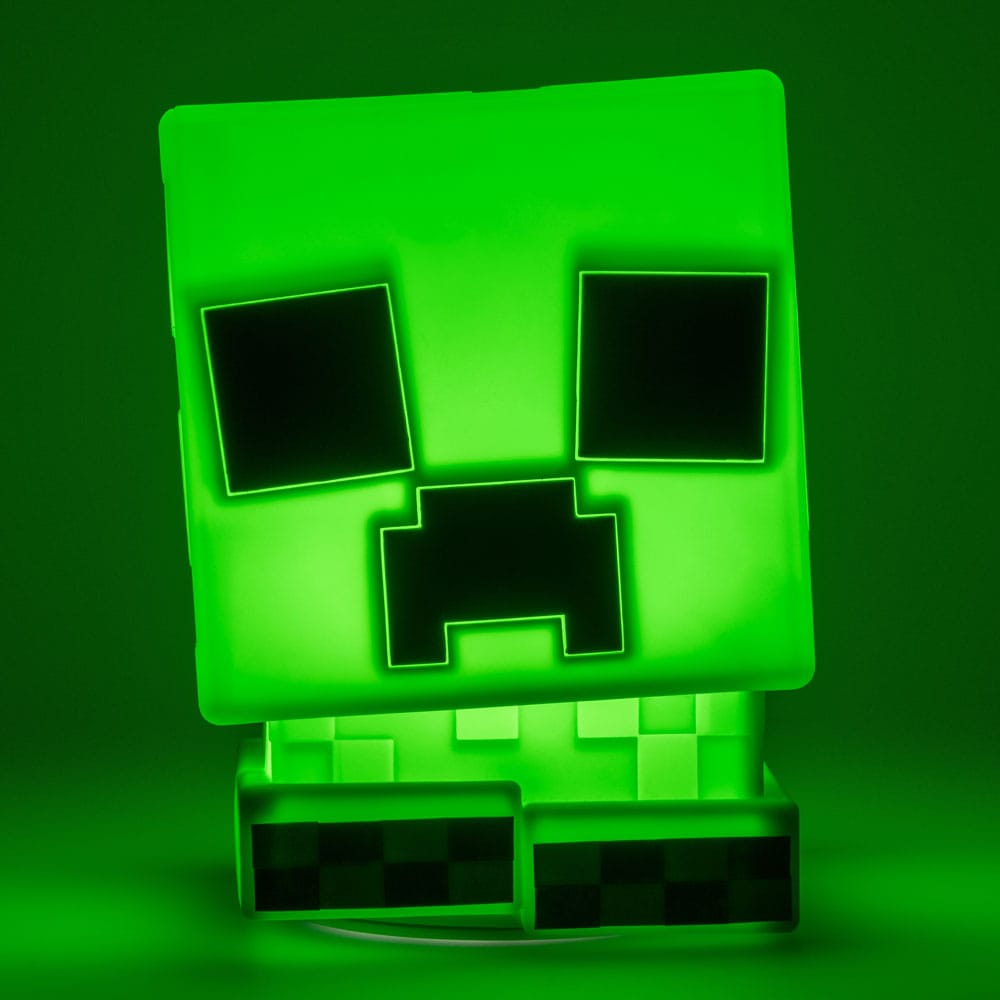 Minecraft Squishy Glo Silikon-Leuchte Creeper 15 cm    - Versand: 5-7 Tage nach Bestellung
