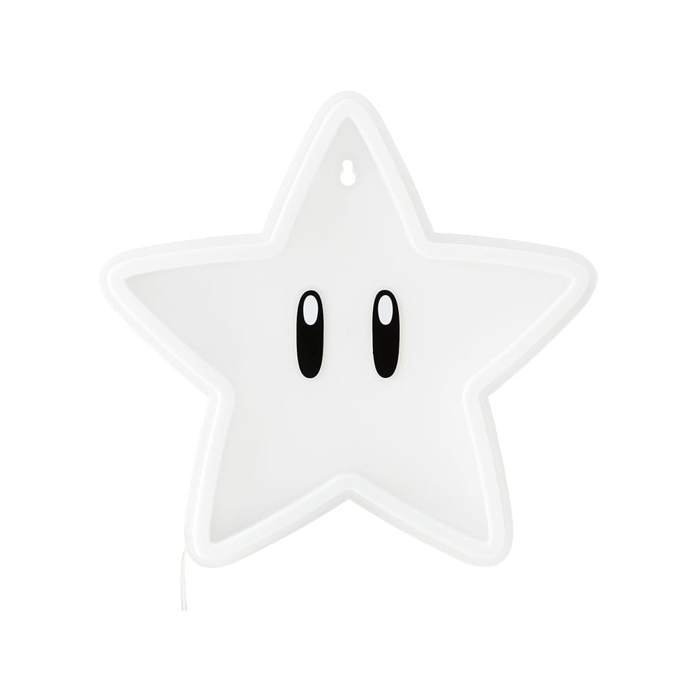 Super Mario LED Wandleuchte Super Star Neon       - Versand: 5-7 Tage nach Bestellung