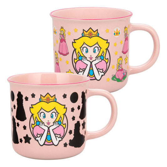 Super Mario Tasse mit Thermoeffekt Princess Peach    - Versand: 5-7 Tage nach Bestellung