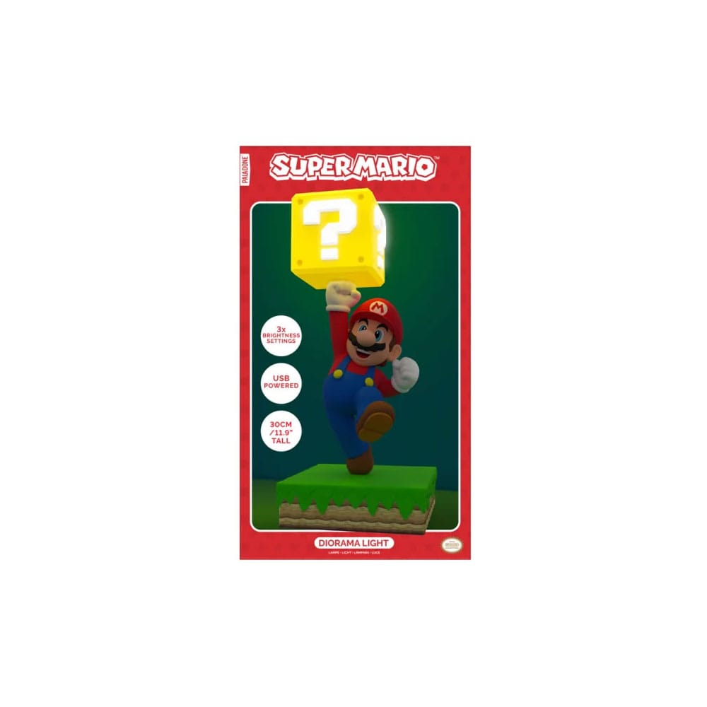 Super Mario Diorama-Leuchte Mario  - Versand: 7 Tage nach Bestellung