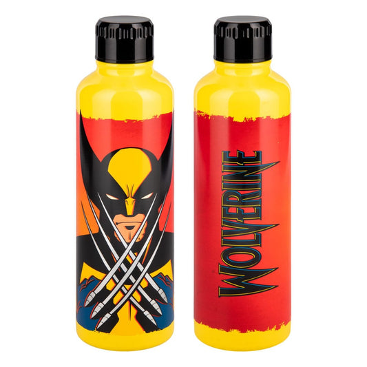 Marvel Metal Trinkflasche X-Man Wolverine  - Versand: 5-7 Tage nach Bestellung