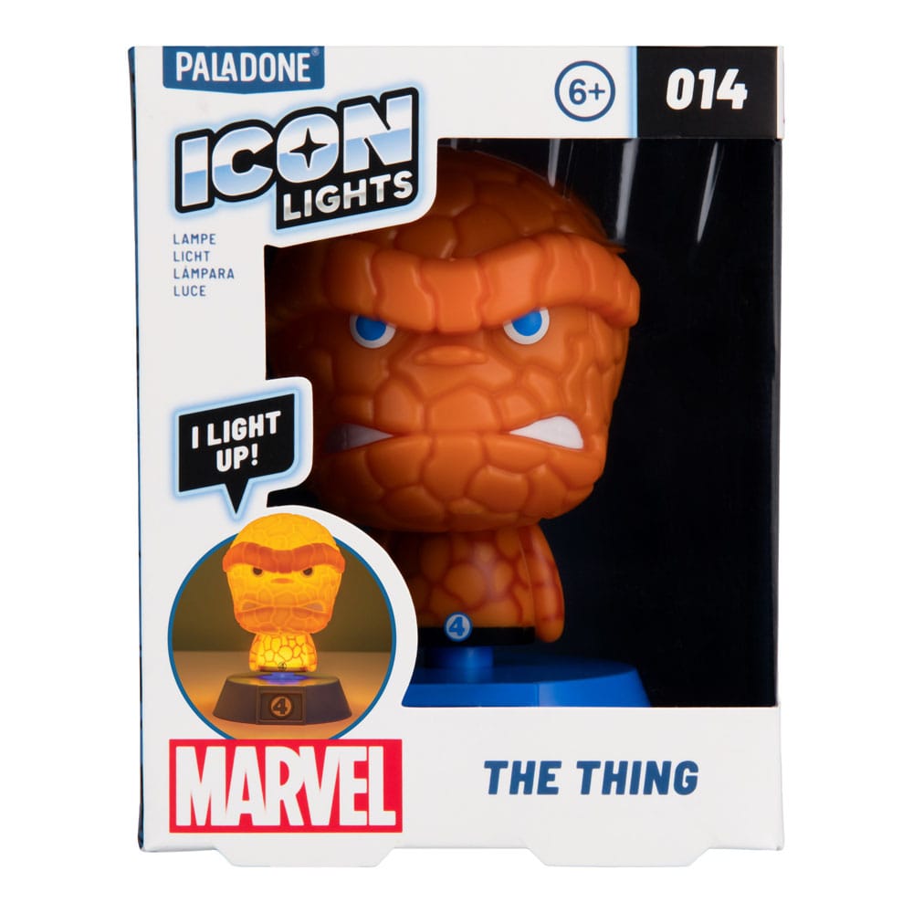 Fantastic Four Icons Leuchte The Thing 22 cm   - Versand: 7 Tage nach Bestellung