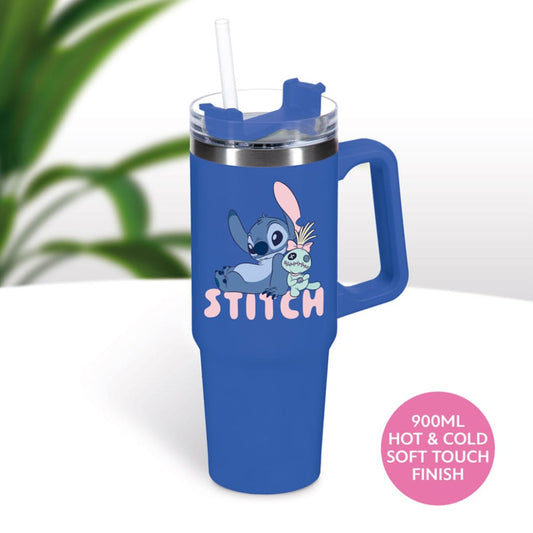 Lilo & Stitch Trinkbecher To Go Stitch Blue  - Versand: 7 Tage nach Bestellung