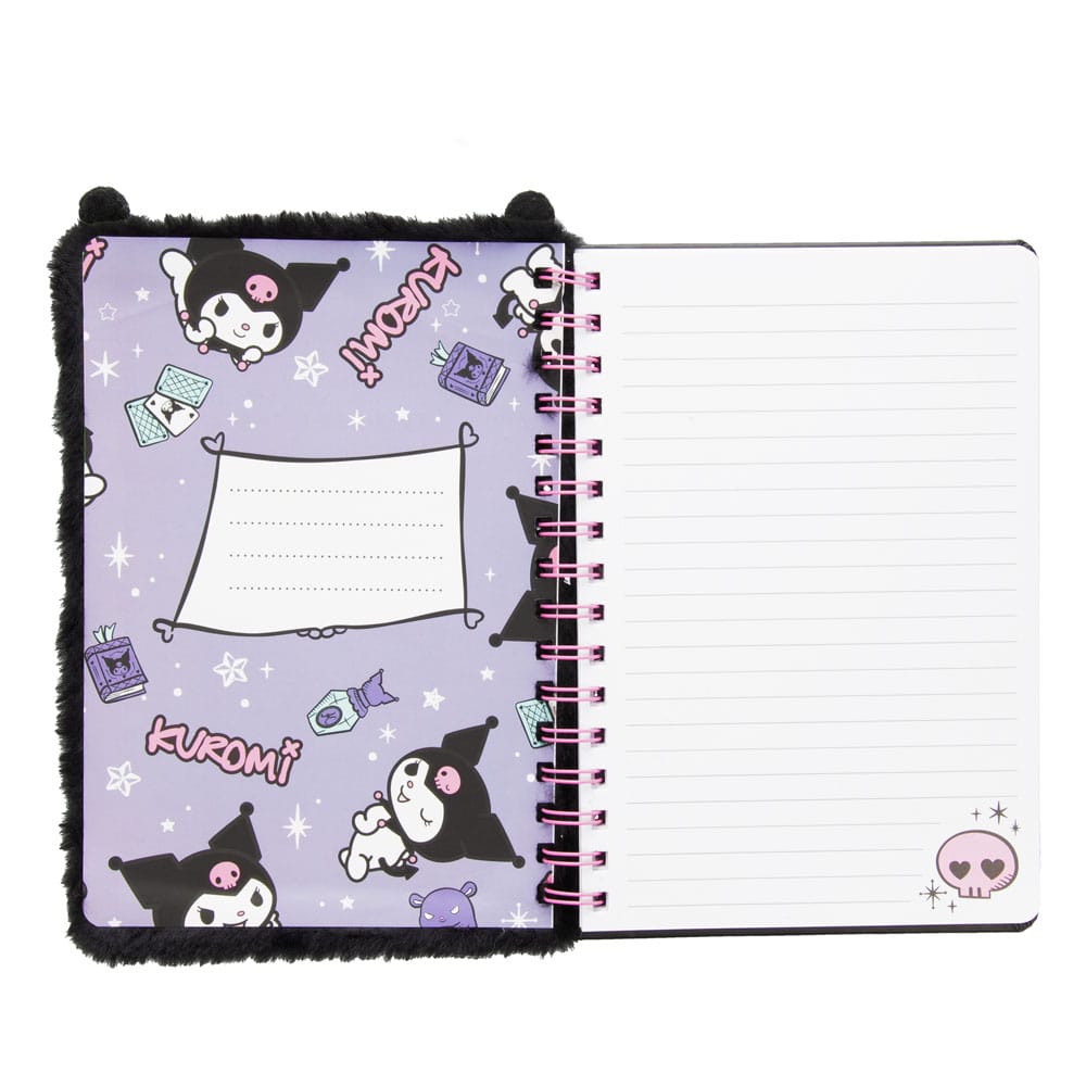 Sanrio Notizbuch Kuromi Fluffy    - Versand: 7 Tage nach Bestellung