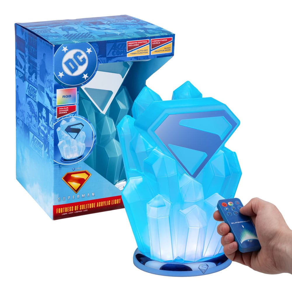 DC Comics Leuchte Superman Fortress of Solitude     - Versand: 7 Tage nach Bestellung