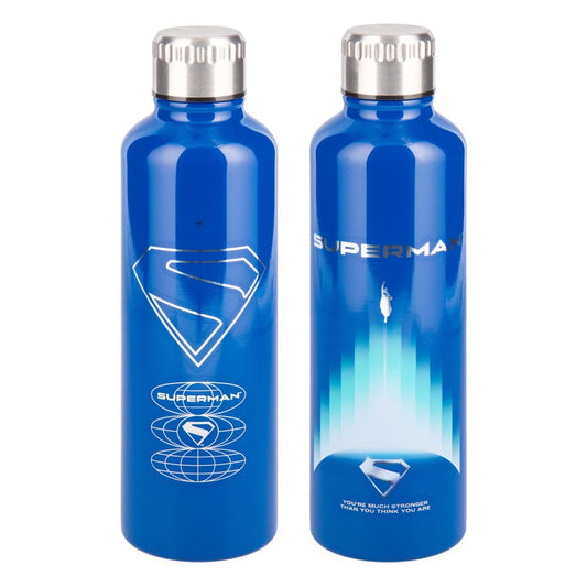 DC Comics Metal Trinkflasche Superman Theatrical        - Versand: 5-7 Tage nach Bestellung