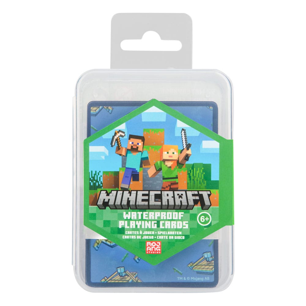 Minecraft Spielkarten Waterproof  - Versand: 5-7 Tage nach Bestellung