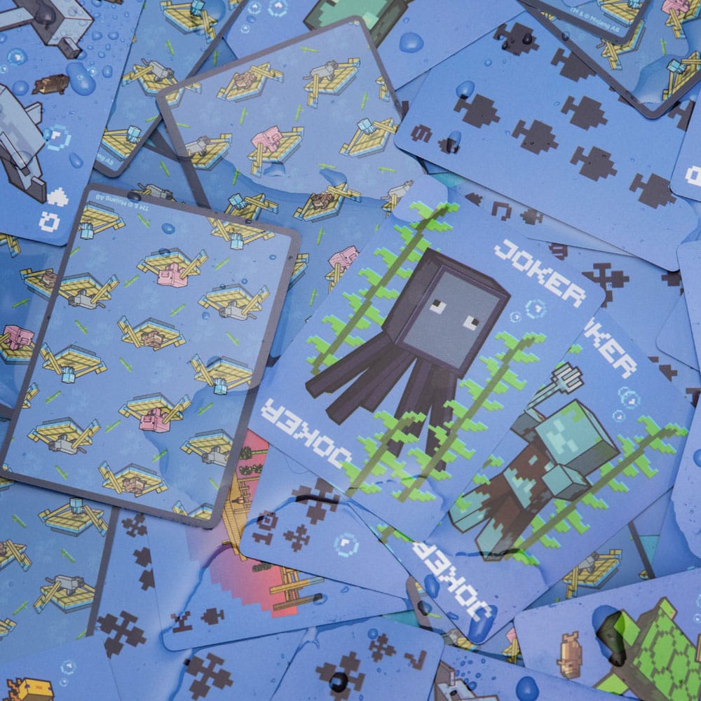 Minecraft Spielkarten Waterproof  - Versand: 5-7 Tage nach Bestellung
