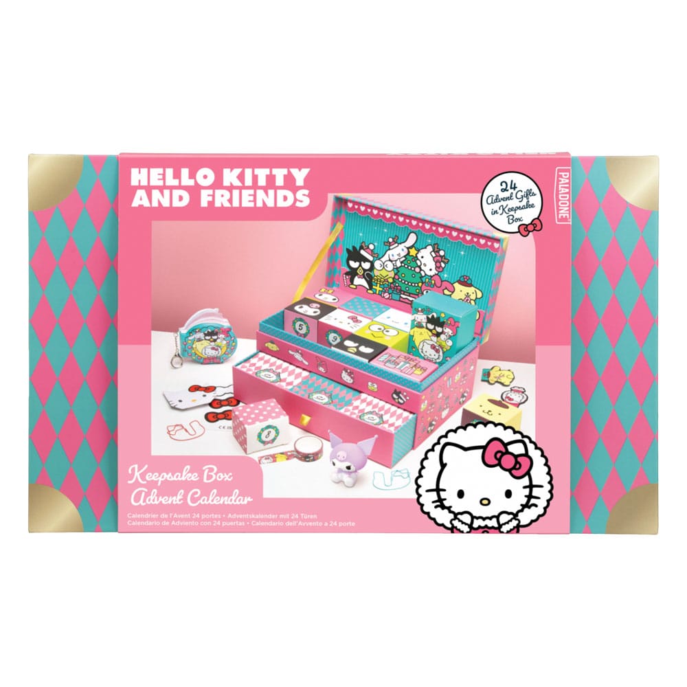 Hello Kitty Adventskalender Keepsake Box  - Versand: 7 Tage nach Bestellung