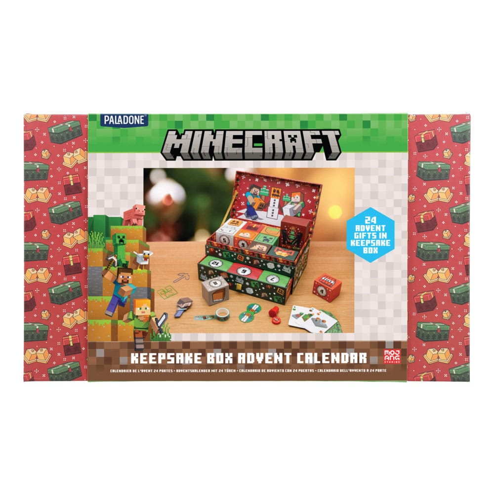 Minecraft Adventskalender Keepsake Box  - Preorder - ETA: 01.02.2026