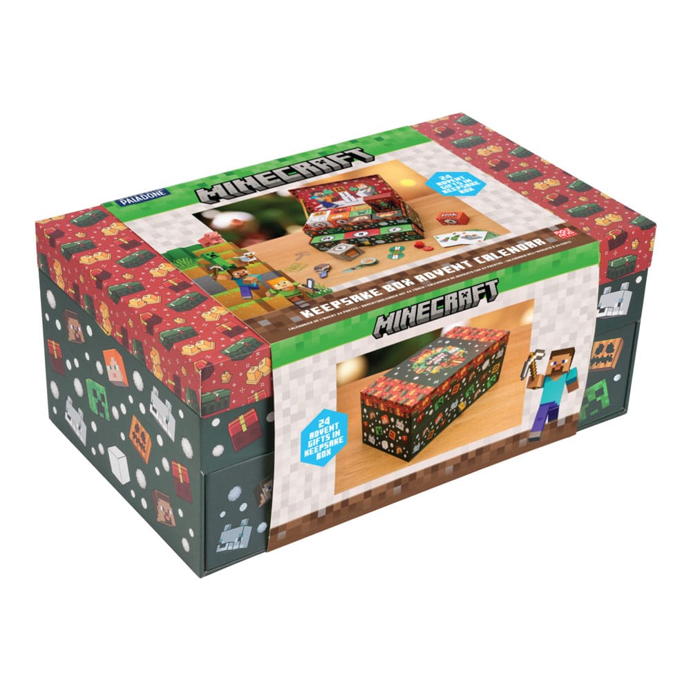 Minecraft Adventskalender Keepsake Box  - Preorder - ETA: 01.02.2026