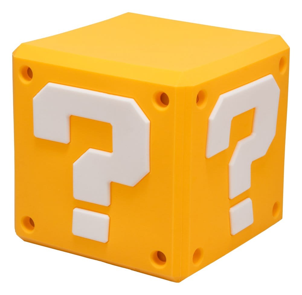 Super Mario SquishyGlo Silikon-Leuchte Question Block Rechargeable 13 cm - Preorder - ETA: 25.08.2026