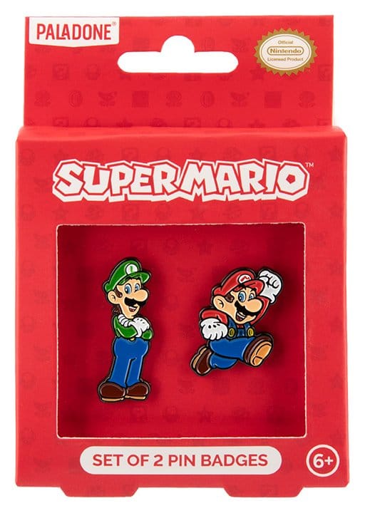 Super Mario Ansteck-Pin 2er-Pack - Preorder - ETA: 25.08.2026