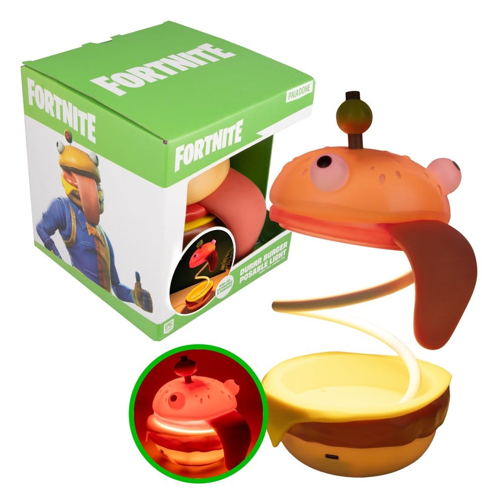 Fortnite Leuchte Durrr Burger Posable 30 cm - Preorder - ETA: 25.08.2026