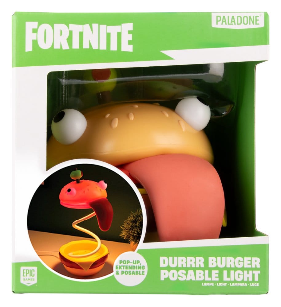 Fortnite Leuchte Durrr Burger Posable 30 cm - Preorder - ETA: 25.08.2026