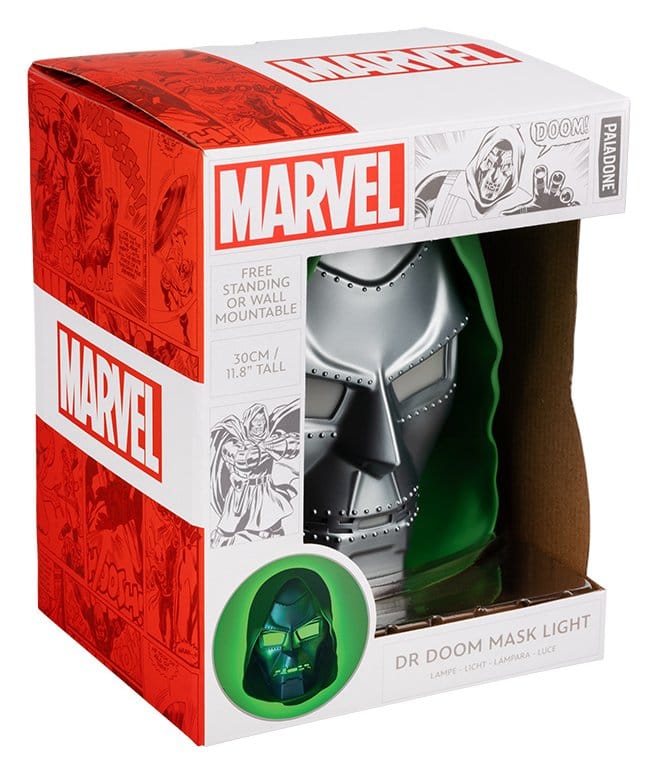 Marvel Universe Leuchte Dr Doom Mask 22 cm - Preorder - ETA: 25.08.2026