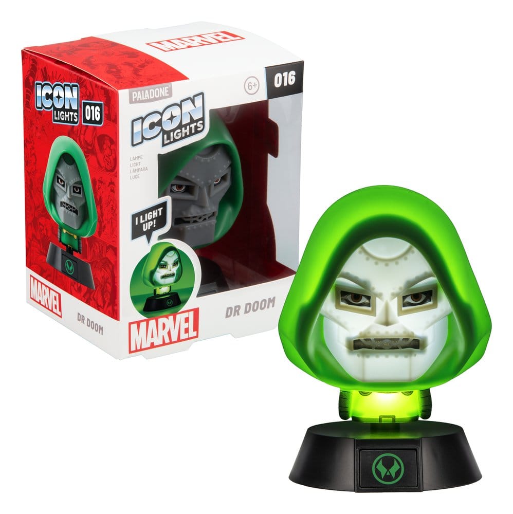 Marvel Universe Icon Leuchte Dr Doom 11 cm - Preorder - ETA: 25.08.2026