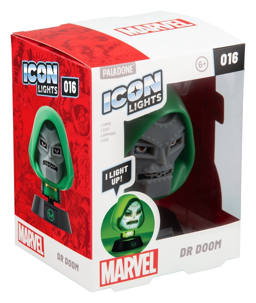 Marvel Universe Icon Leuchte Dr Doom 11 cm - Preorder - ETA: 25.08.2026