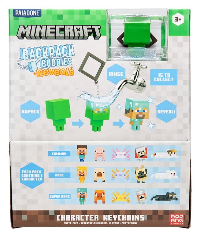Minecraft Reveals Taschenanhänger Blind Box Sortiment (24) - Preorder - ETA: 25.08.2026