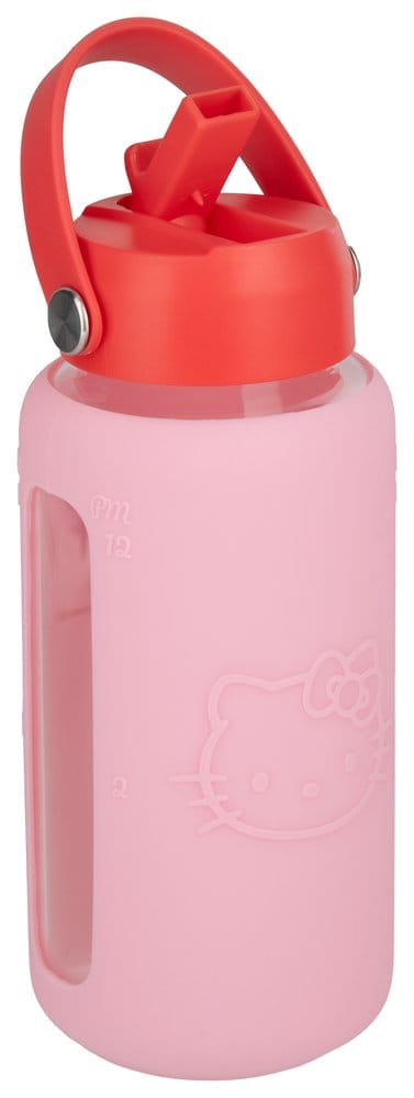 Sanrio Glas Trinkflasche Hello Kitty mit Hülle - Preorder - ETA: 25.08.2026