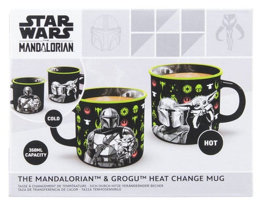 Star Wars: The Mandalorian Tasse mit Thermoeffekt Mandalorian and Grogu - Preorder - ETA: 08.09.2026