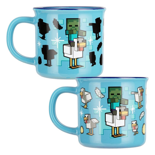 Minecraft Tasse mit Thermoeffekt Chicken Jockey - Preorder - ETA: 08.11.2026