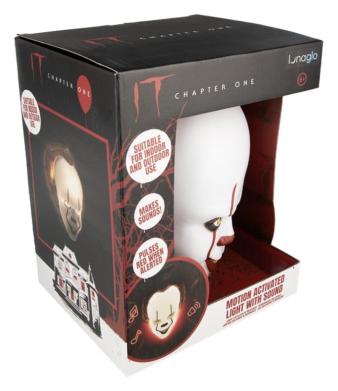 Es Leuchte Pennywise Mask Motion Sensor 25 cm - Preorder - ETA: 25.08.2026