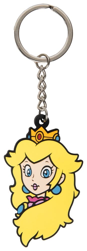 Super Mario Schlüsselanhänger Princess Peach PVC 6 cm - Versand: 7 Tage nach Bestellung