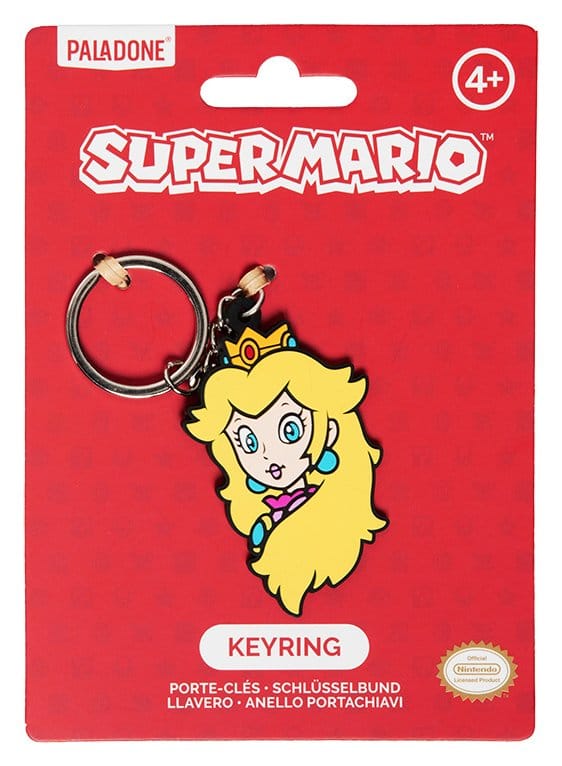 Super Mario Schlüsselanhänger Princess Peach PVC 6 cm - Preorder - ETA: 25.08.2026