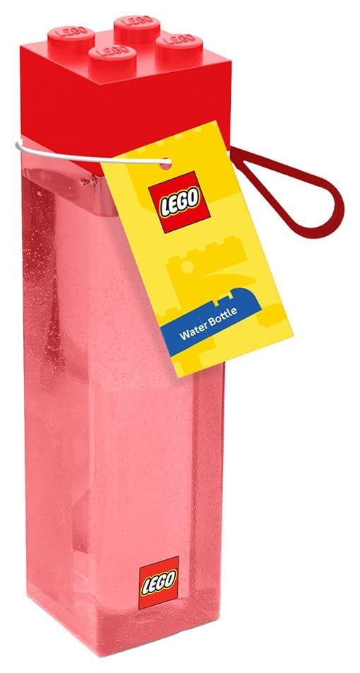 Lego Kunststoff Trinkflasche Roter Baustein - Preorder - ETA: 09.12.2026