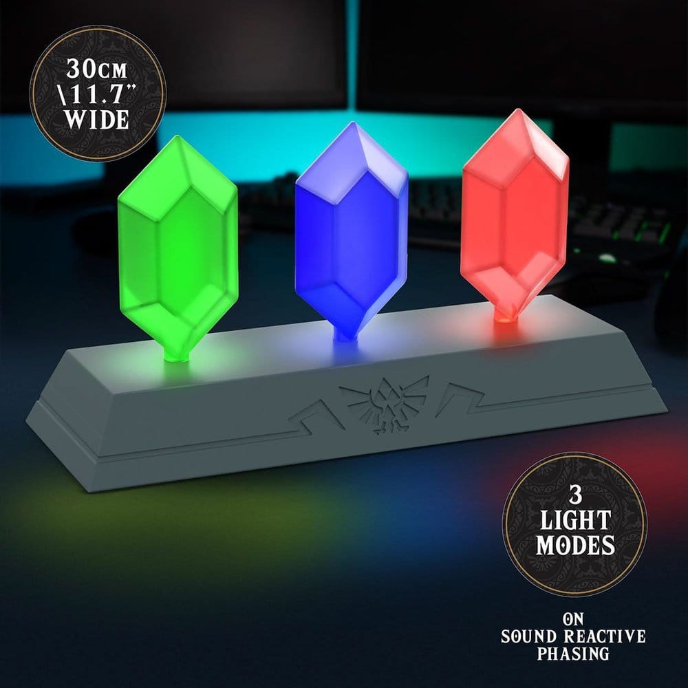 The Legend of Zelda Icon Light Plus Leuchte Rupee 30 cm - Preorder - ETA: 25.12.2026