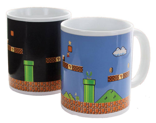 Super Mario Bros. Tasse mit Thermoeffekt Level - Preorder - ETA: 13.09.2025