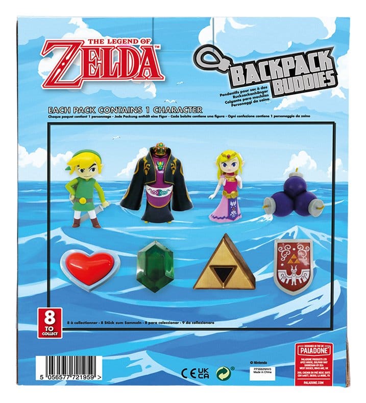 The Legend of Zelda Taschenanhänger Backpack Buddies Series 2 V3 Blind-Bag Display (24) - Preorder - ETA: 25.12.2026