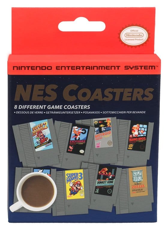 Nintendo: NES Cartridge Coasters - Preorder - ETA: 25.01.2027