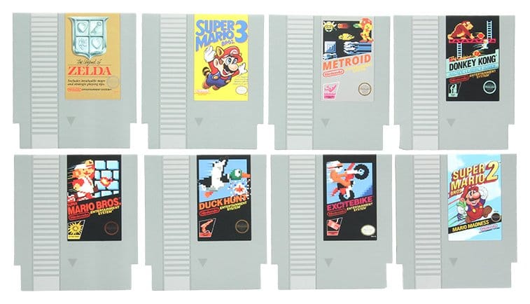 Nintendo: NES Cartridge Coasters - Preorder - ETA: 25.01.2027