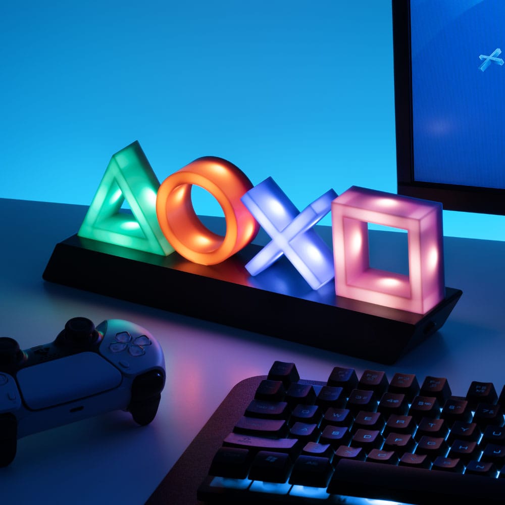 PlayStation Leuchte Icons 30 cm - Versand: 5-7 Tage nach Bestellung