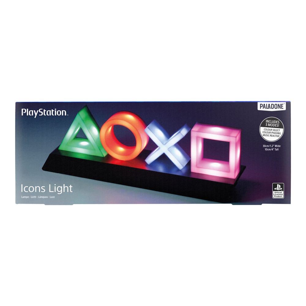 PlayStation Leuchte Icons 30 cm - Versand: 5-7 Tage nach Bestellung