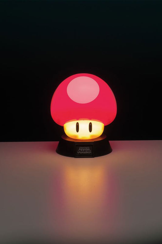 Super Mario 3D Lampe Power-Up Pilz 10 cm - Versand: 5-7 Tage nach Bestellung