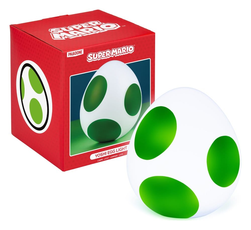 Super Mario Leuchte Yoshi Egg V4 23 cm - Preorder - ETA: 25.01.2027