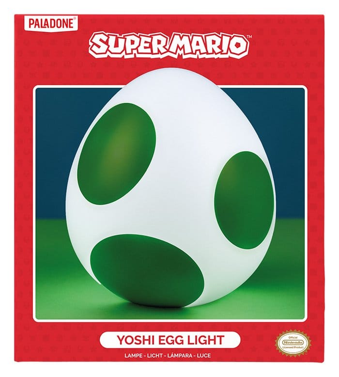 Super Mario Leuchte Yoshi Egg V4 23 cm - Preorder - ETA: 25.01.2027