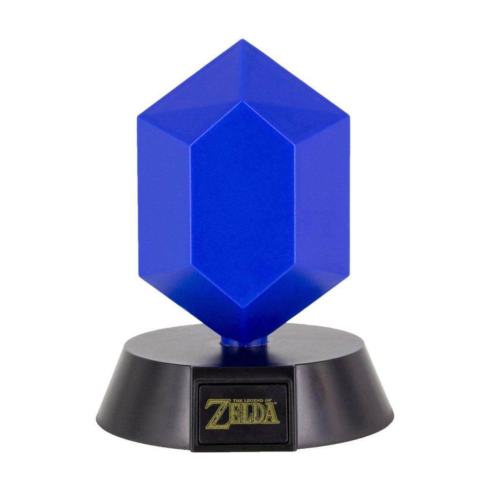 The Legend of Zelda 3D Icon Lampe Blue Rupee 10 cm - Preorder - ETA: 25.12.2026