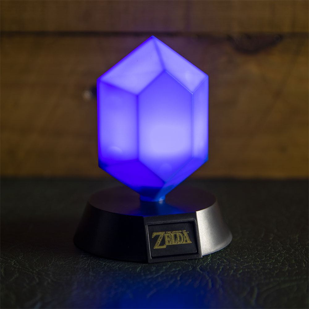 The Legend of Zelda 3D Icon Lampe Blue Rupee 10 cm - Preorder - ETA: 25.12.2026