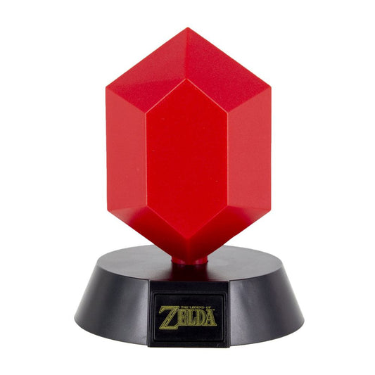 The Legend of Zelda 3D Icon Lampe Red Rupee 10 cm - Preorder - ETA: 10.01.2027