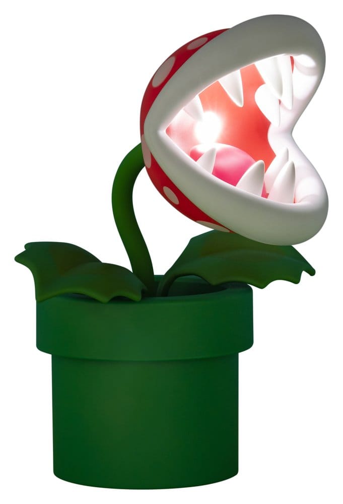 Super Mario Posable Leuchte Piranha Plant V4 34 cm - Preorder - ETA: 25.01.2027