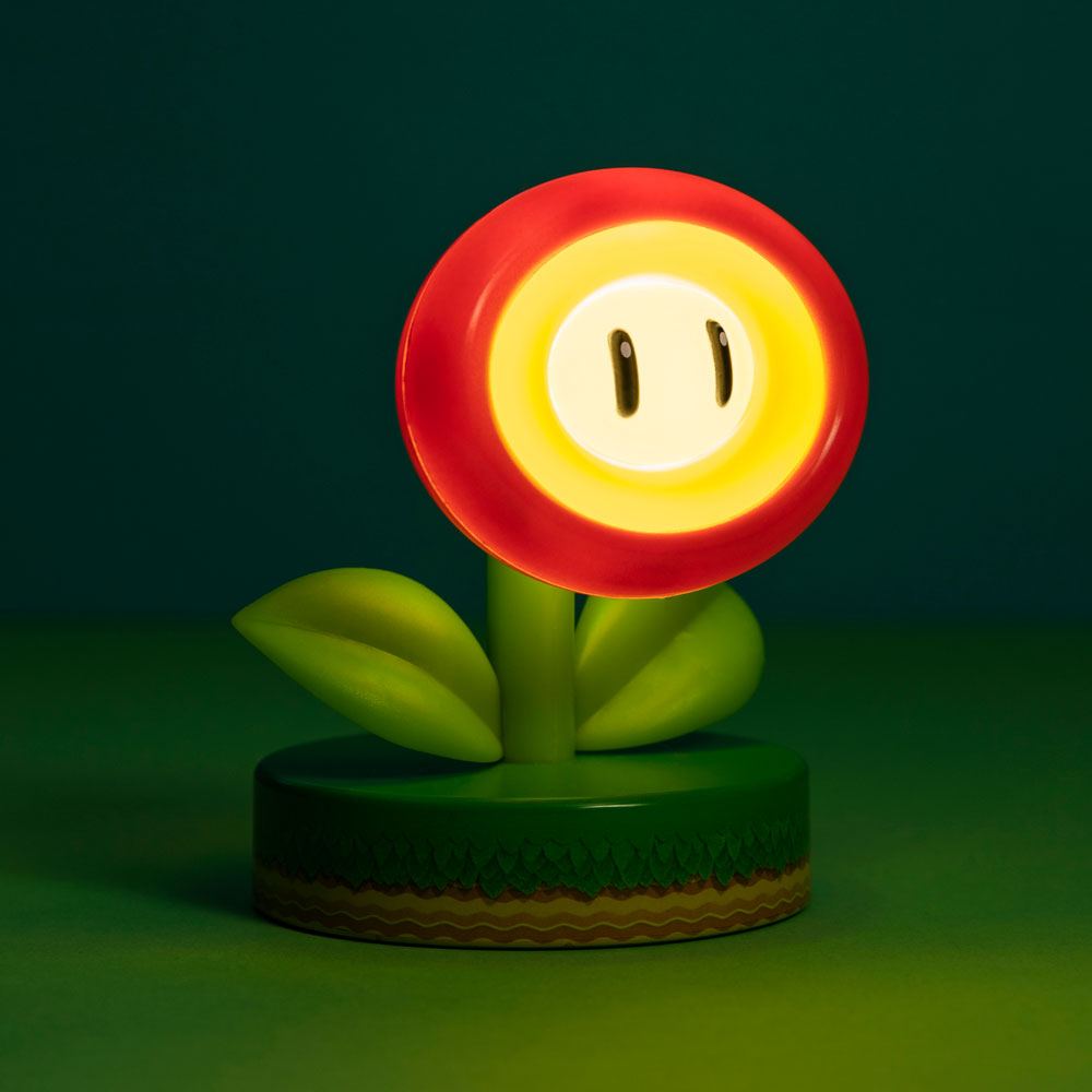 Super Mario Icon Lampe Fire Flower (V2) - Versand: 5-7 Tage nach Bestellung