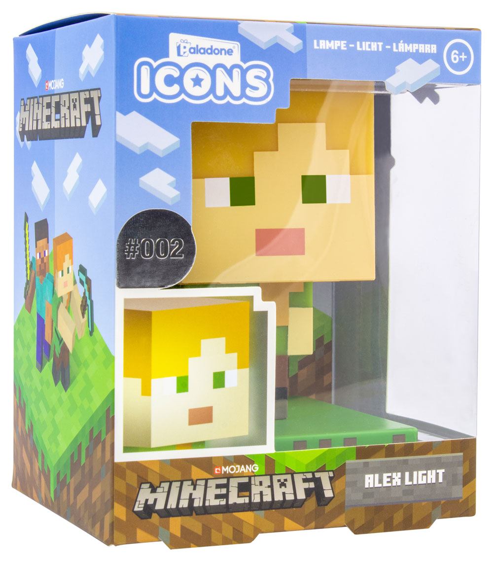 Minecraft 3D Icon Lampe Alex - Preorder - ETA: 19.01.2026